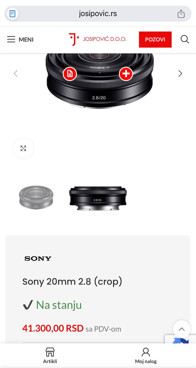 Sony 20mm 2.8 photo 3