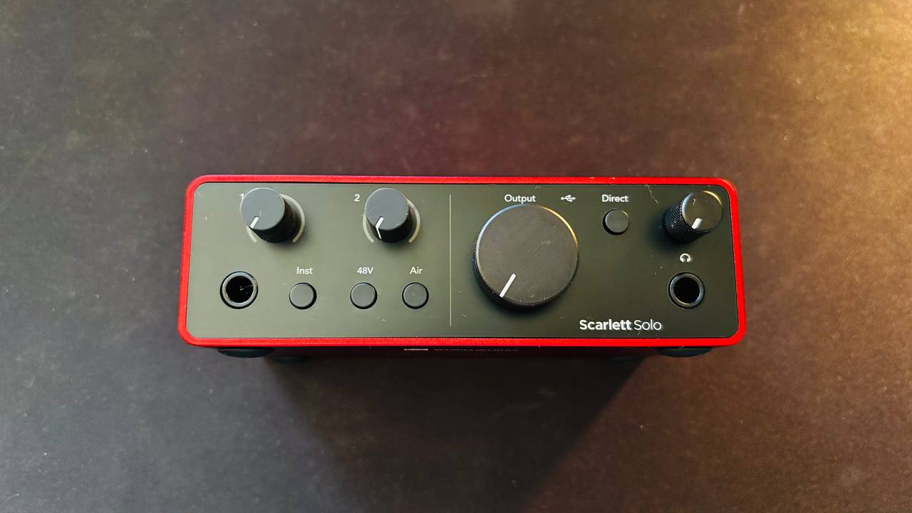 Focusrite Scarlett Solo 4th gen photo 2