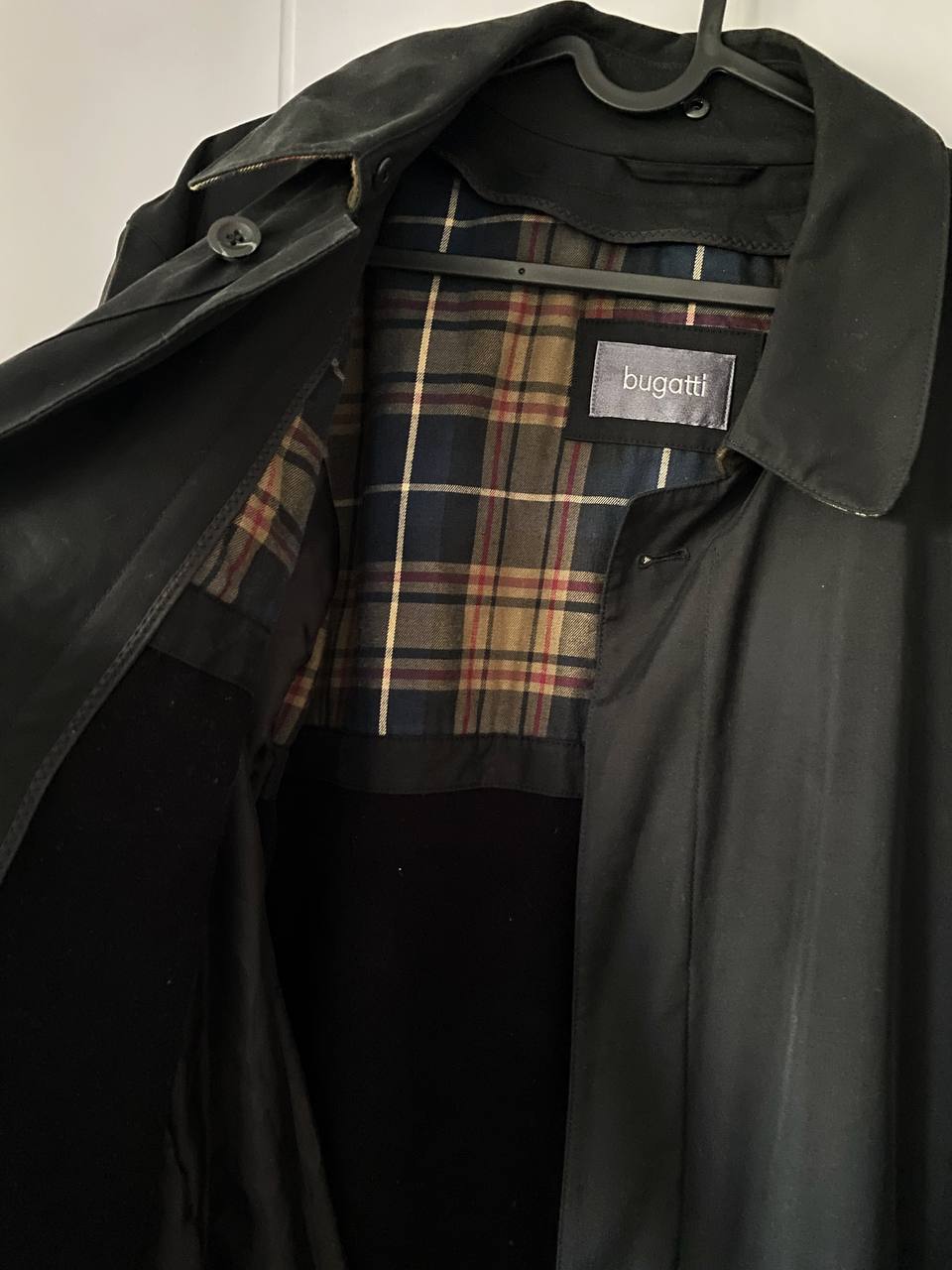 Men's single-breasted Bugatti trench coat photo 2