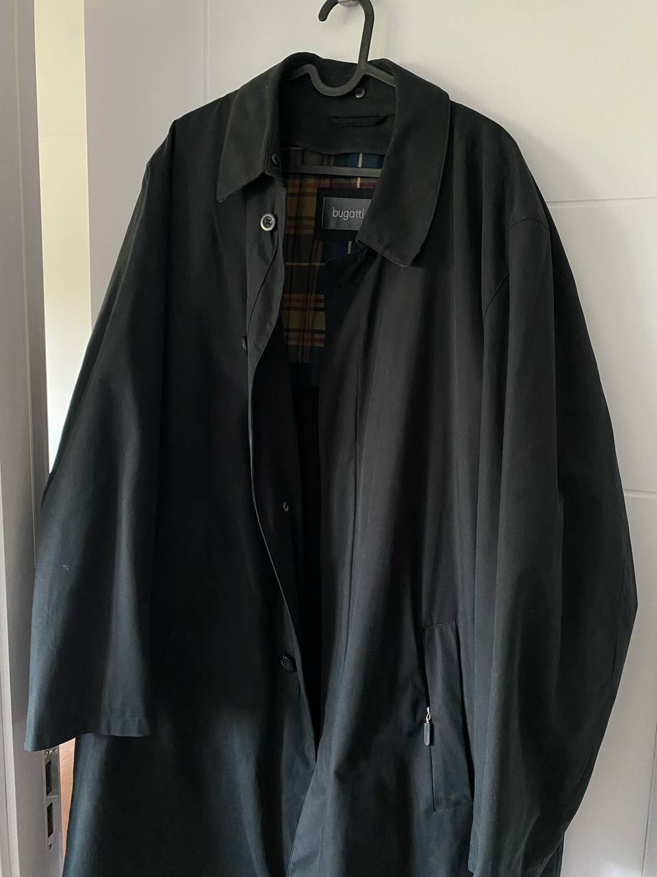 Men's single-breasted Bugatti trench coat photo 3