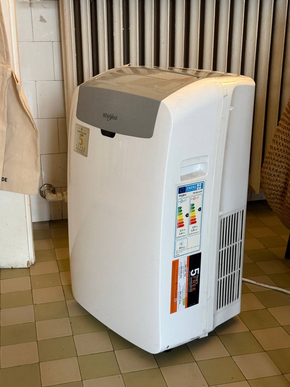 Портабилно климатизација Whirlpool PACW212HP photo 2