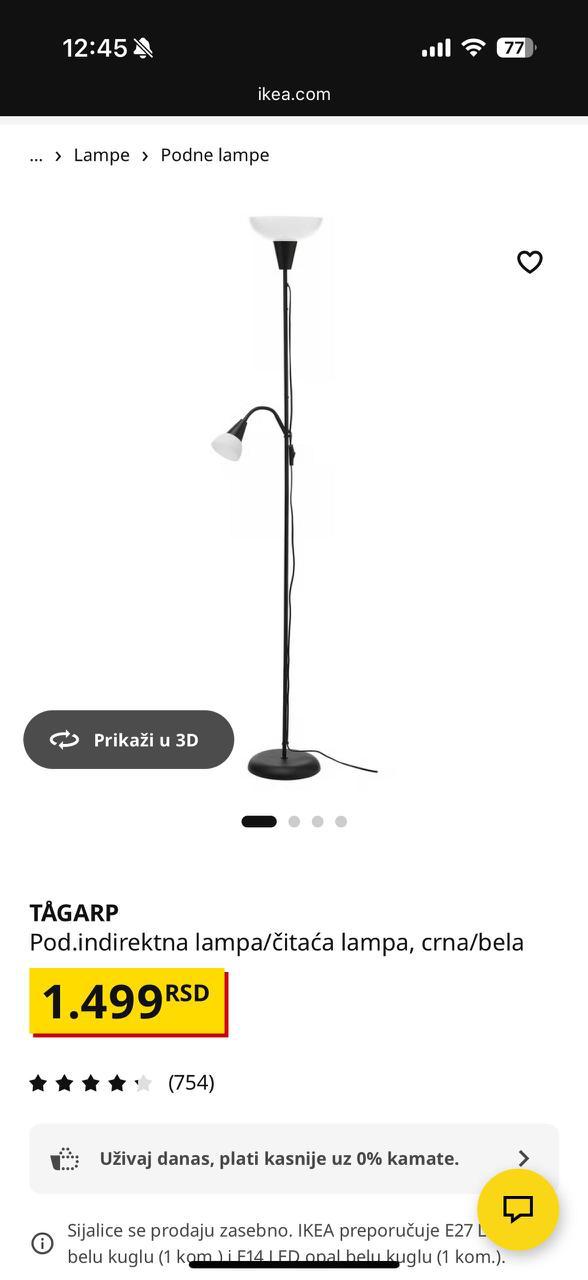 Podni luster