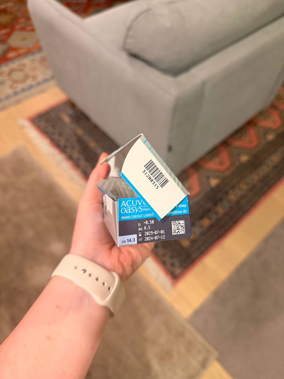 Линзы однодневные Acuvue Oasis photo 2
