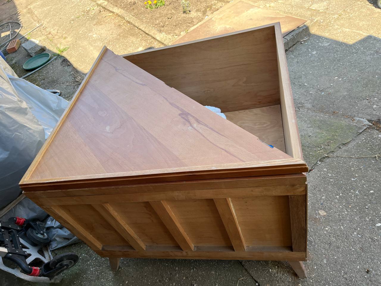 Yugoslav large chest of drawers for bedding photo 3