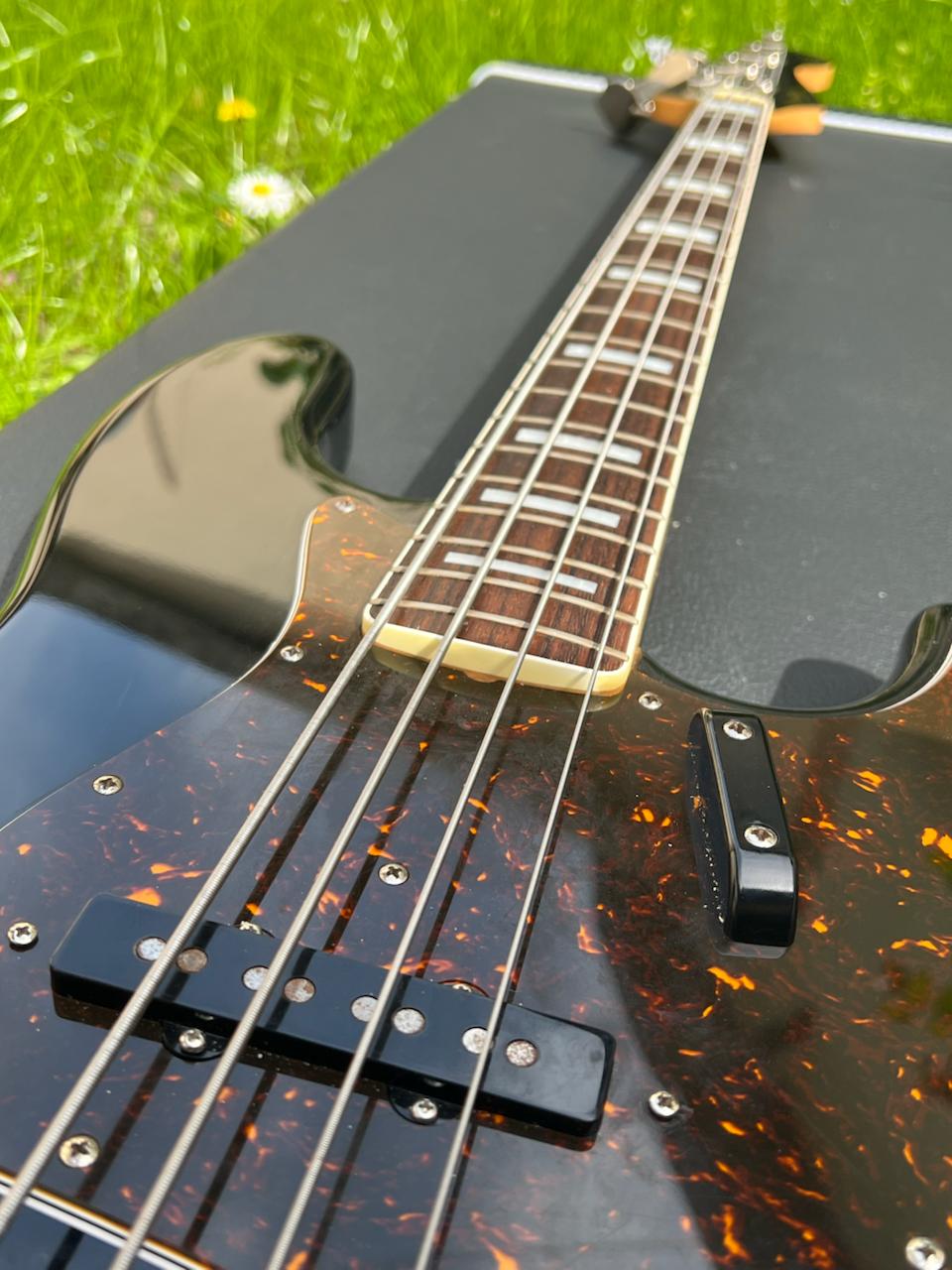 Fender JB75-US Jazz Bass Black 2011 photo 3