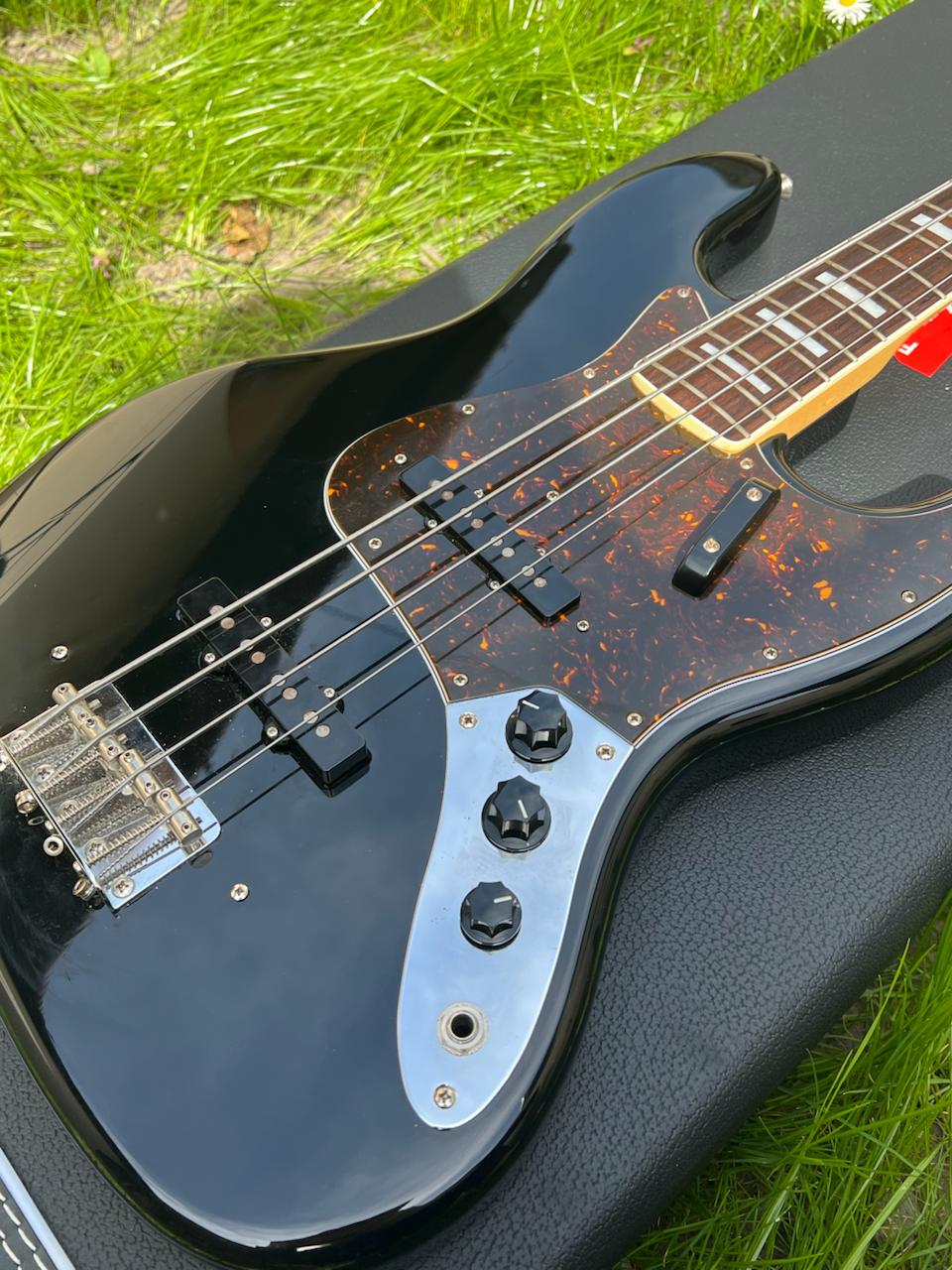 Fender JB75-US Jazz Bass Black 2011 photo 4