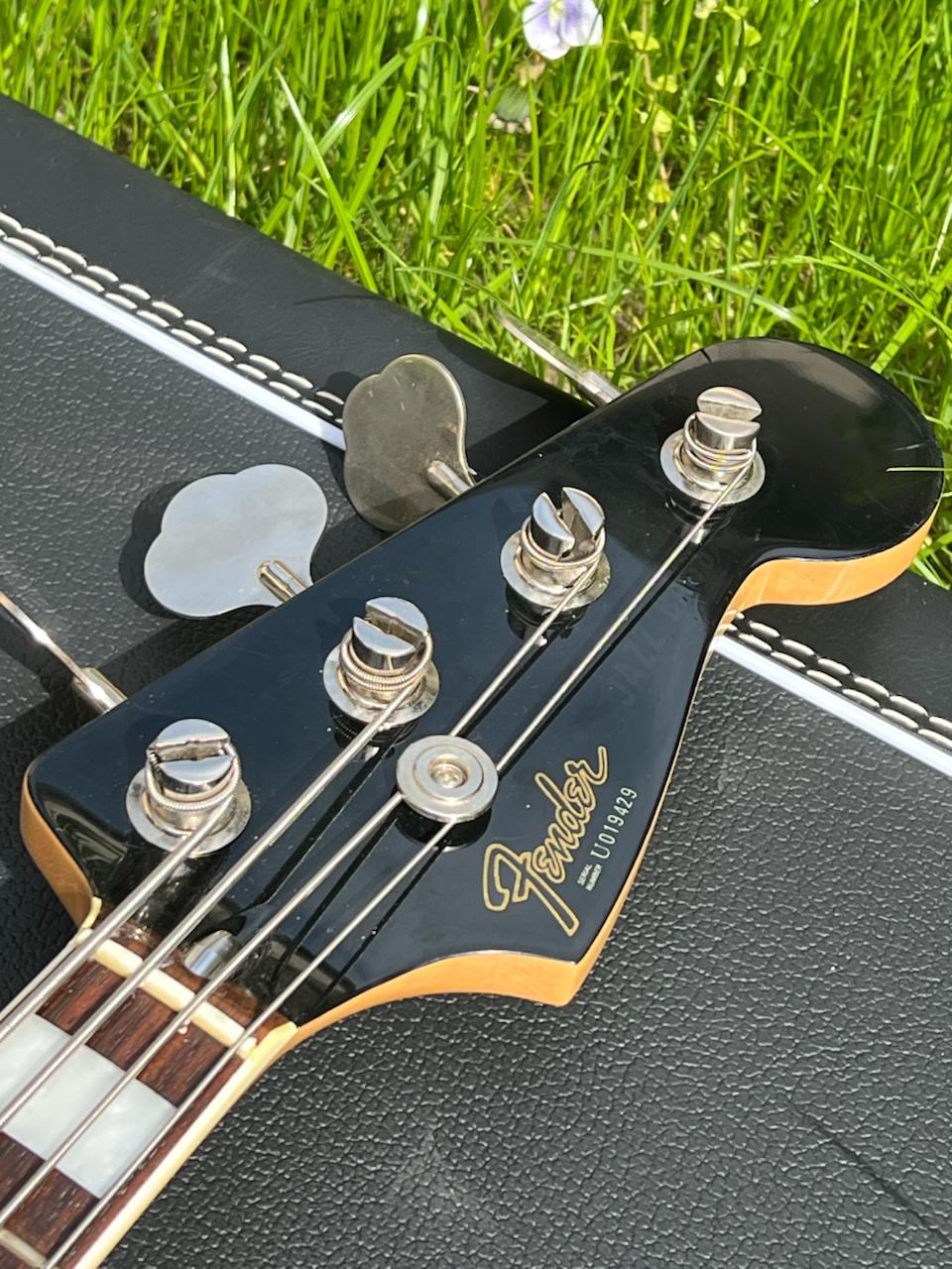 Fender JB75-US Jazz Bass Black 2011 photo 6