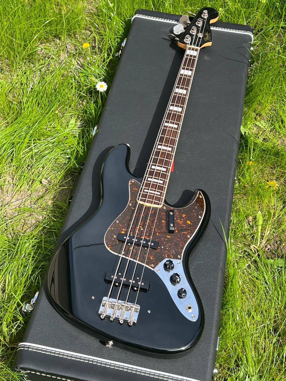 Fender JB75-US Jazz Bass Black 2011 photo 7