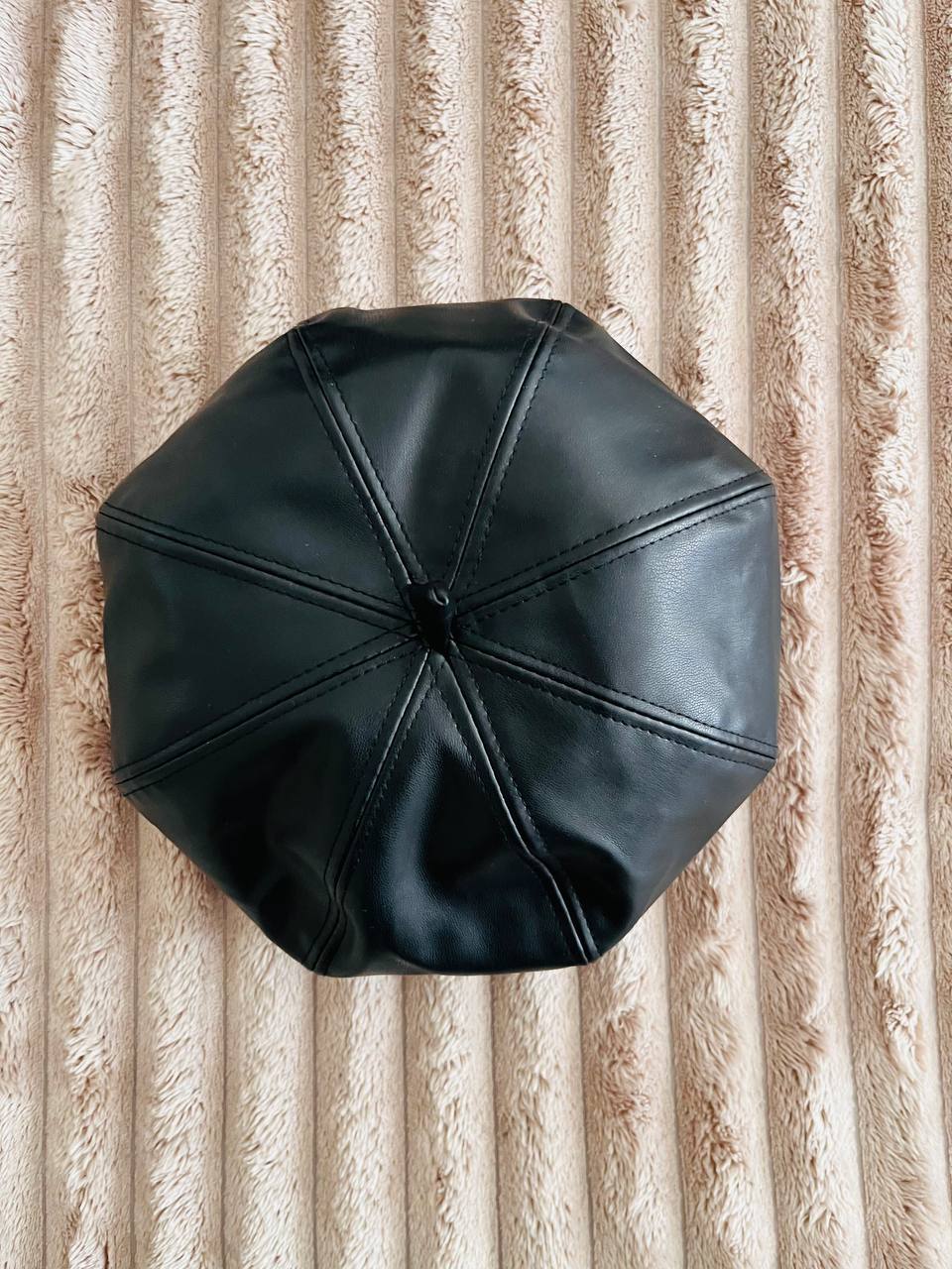 Leather hat