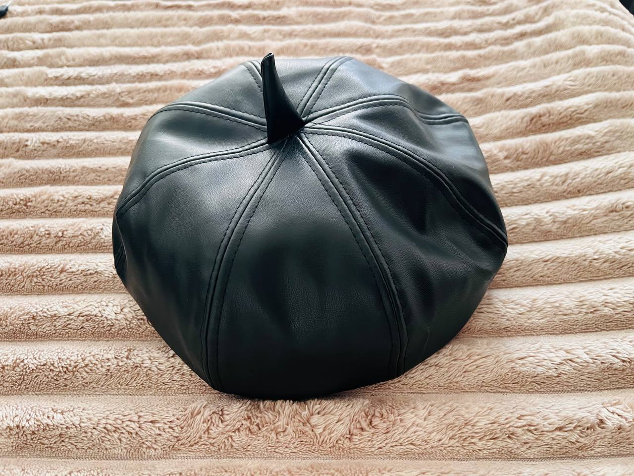 Leather hat photo 2