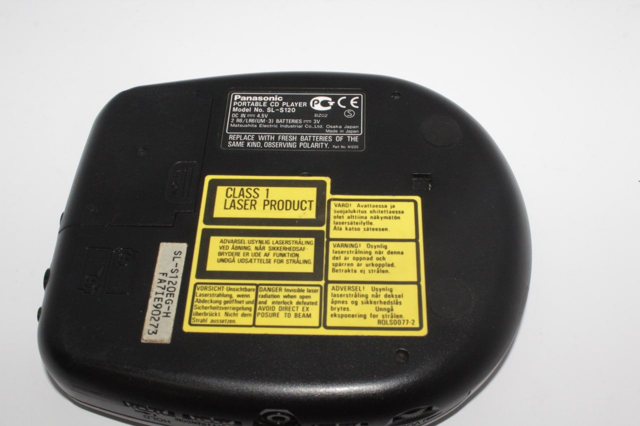 Panasonic SL-S120 CD плеер photo 10