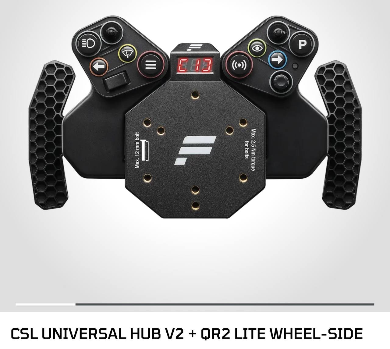 комплект универсальный хаб Fanatec CSL Universal HUB V2 + Quick Release 2 Lite