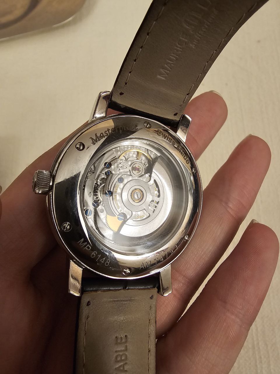 Часы Maurice Lacroix Masterpiece Regulateur photo 2