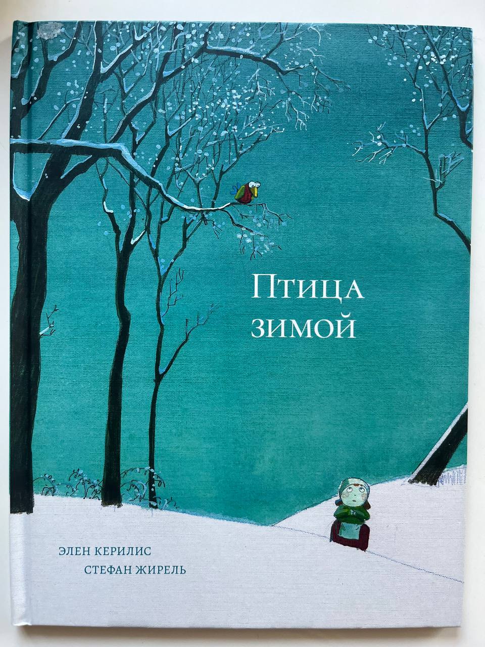 Птица зимой
