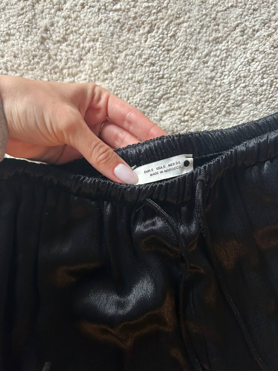 Zara satin pants photo 3