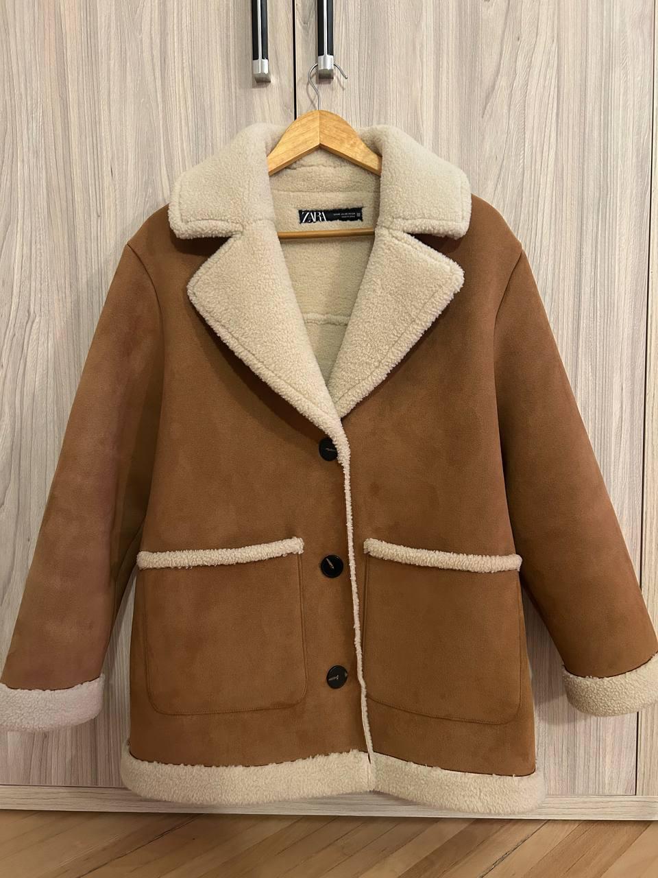 Куртка-дубленка ZARA