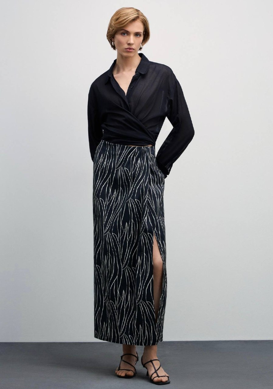 Vintage cotton skirt photo 2