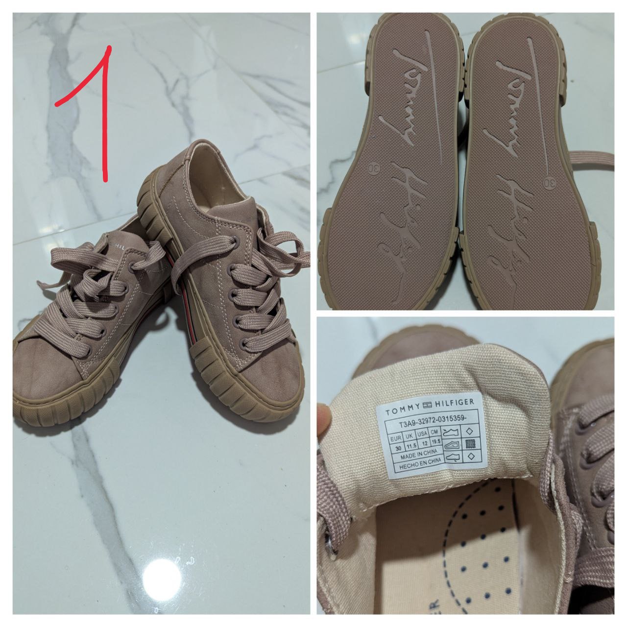 детские кеды Tommy Hilfiger