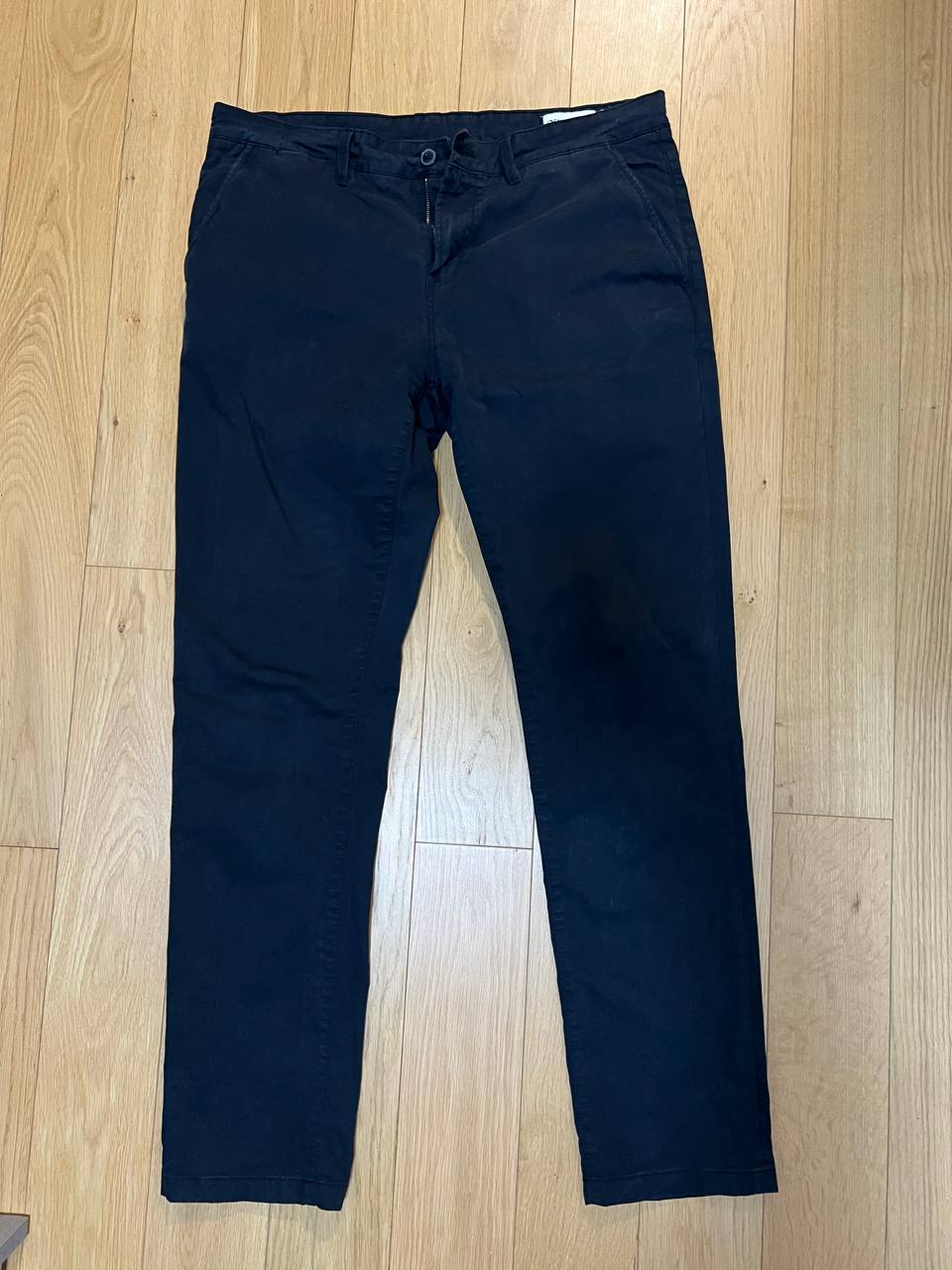 Чиносы черные Tom Tailor слим