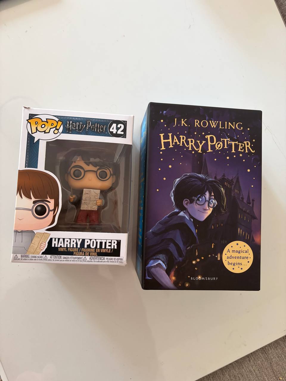 Harry Potter 1-3 Box Set and Funko POP!