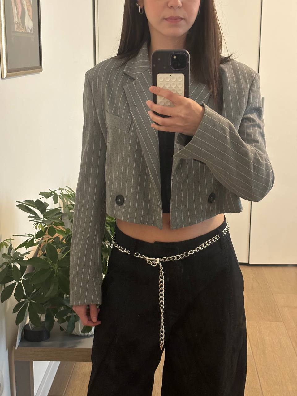 Укороченный пиджак Bershka