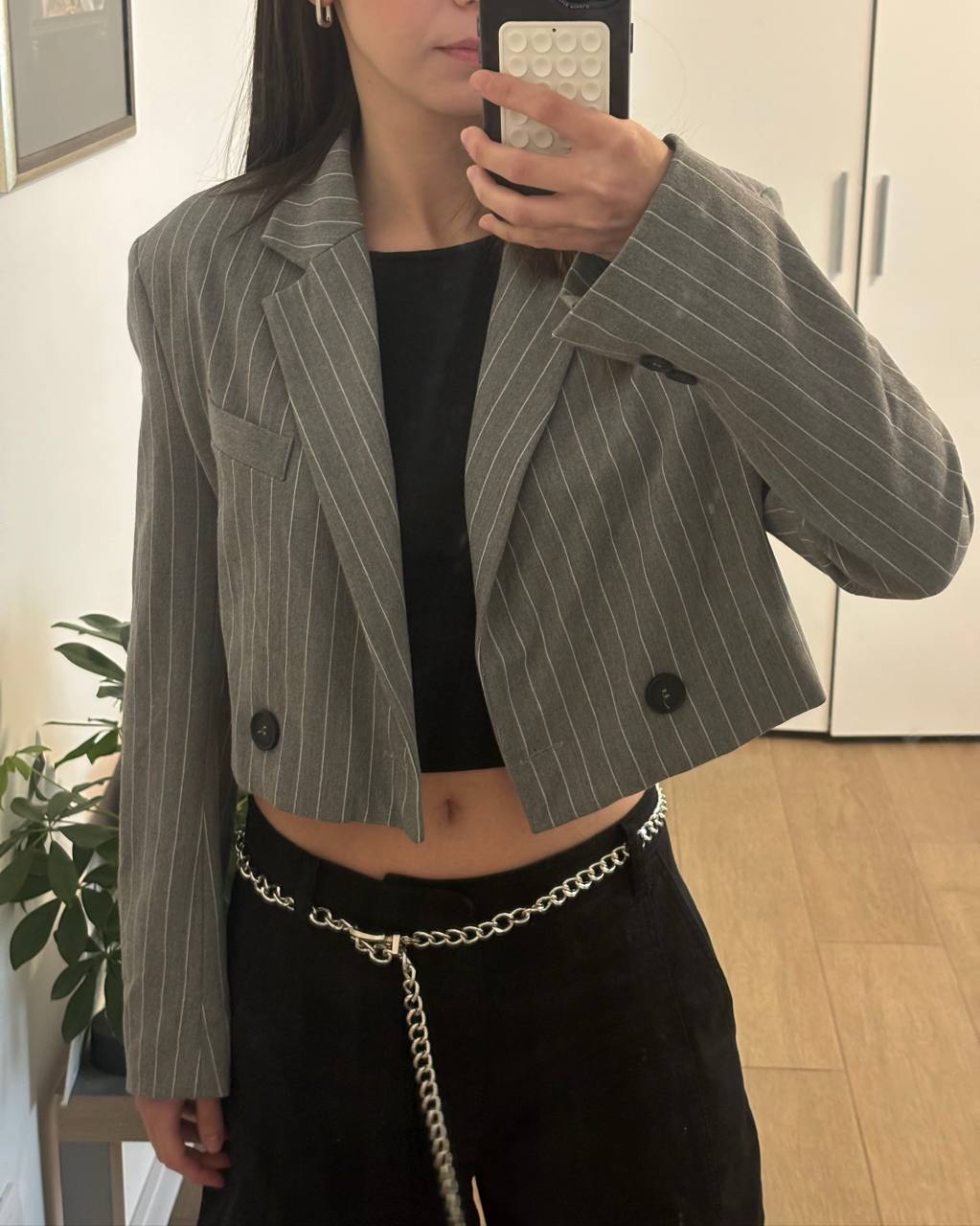 Укороченный пиджак Bershka photo 2
