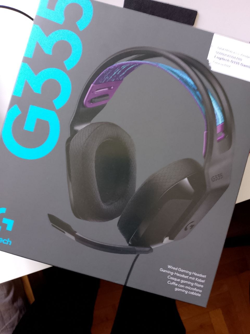 Logitech g335 wired headphones photo 3