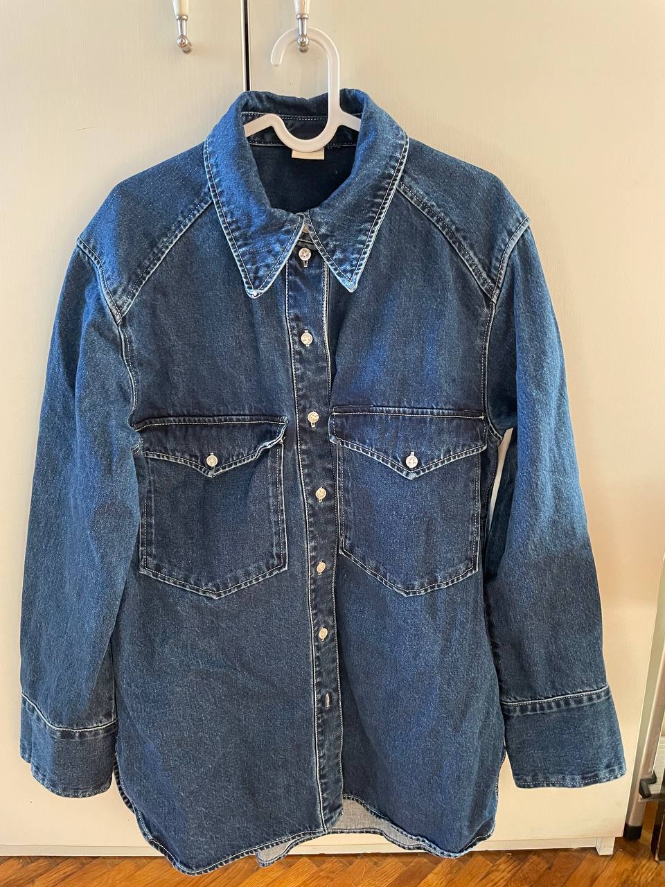 Denim jakna košulja HM