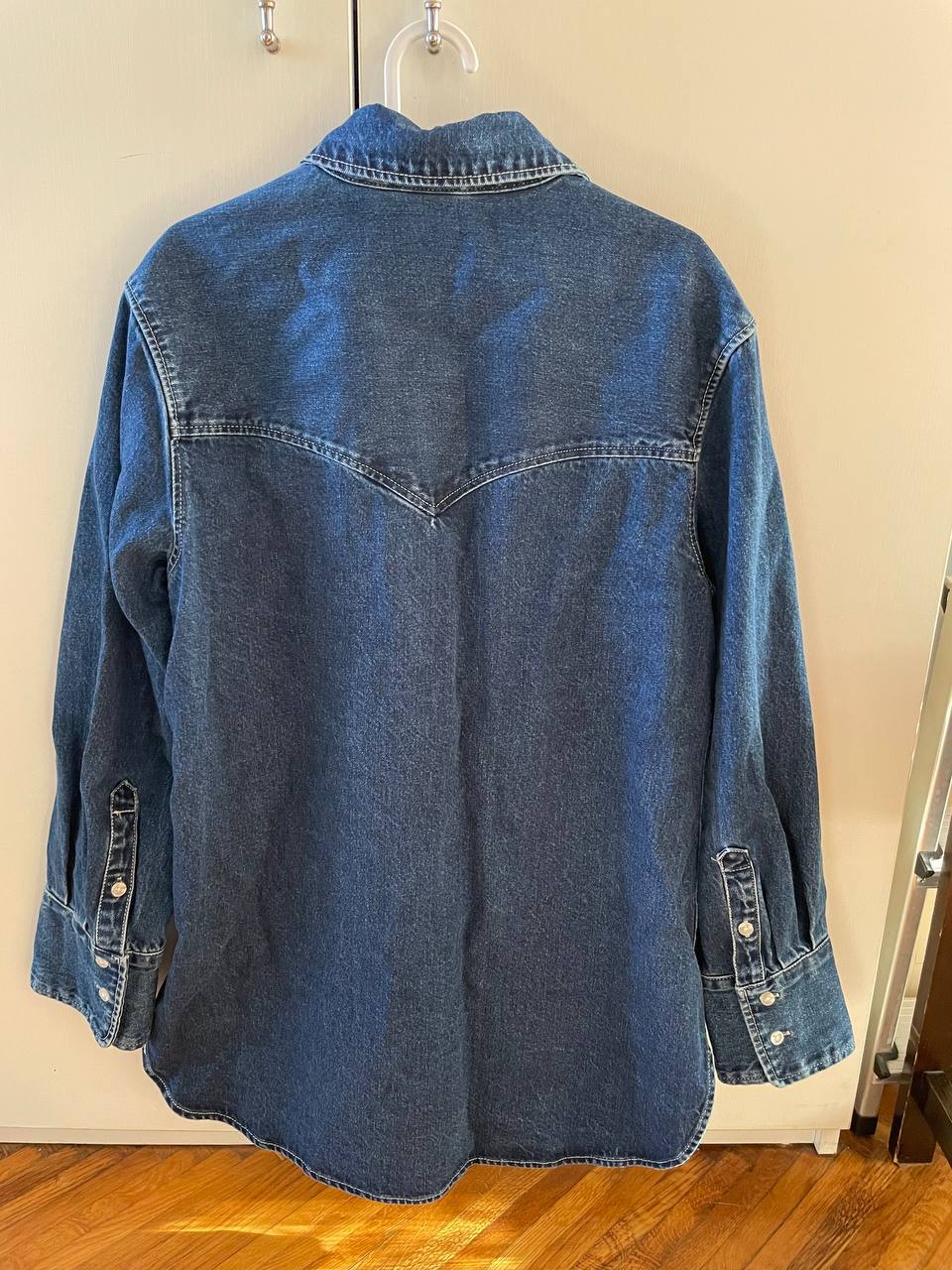 Denim jakna košulja HM photo 4