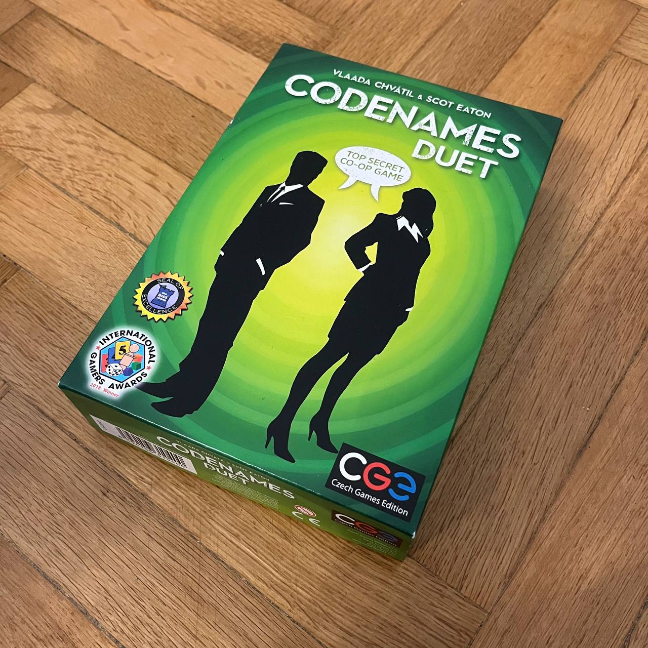 Codenames Duet igra za dva igrača