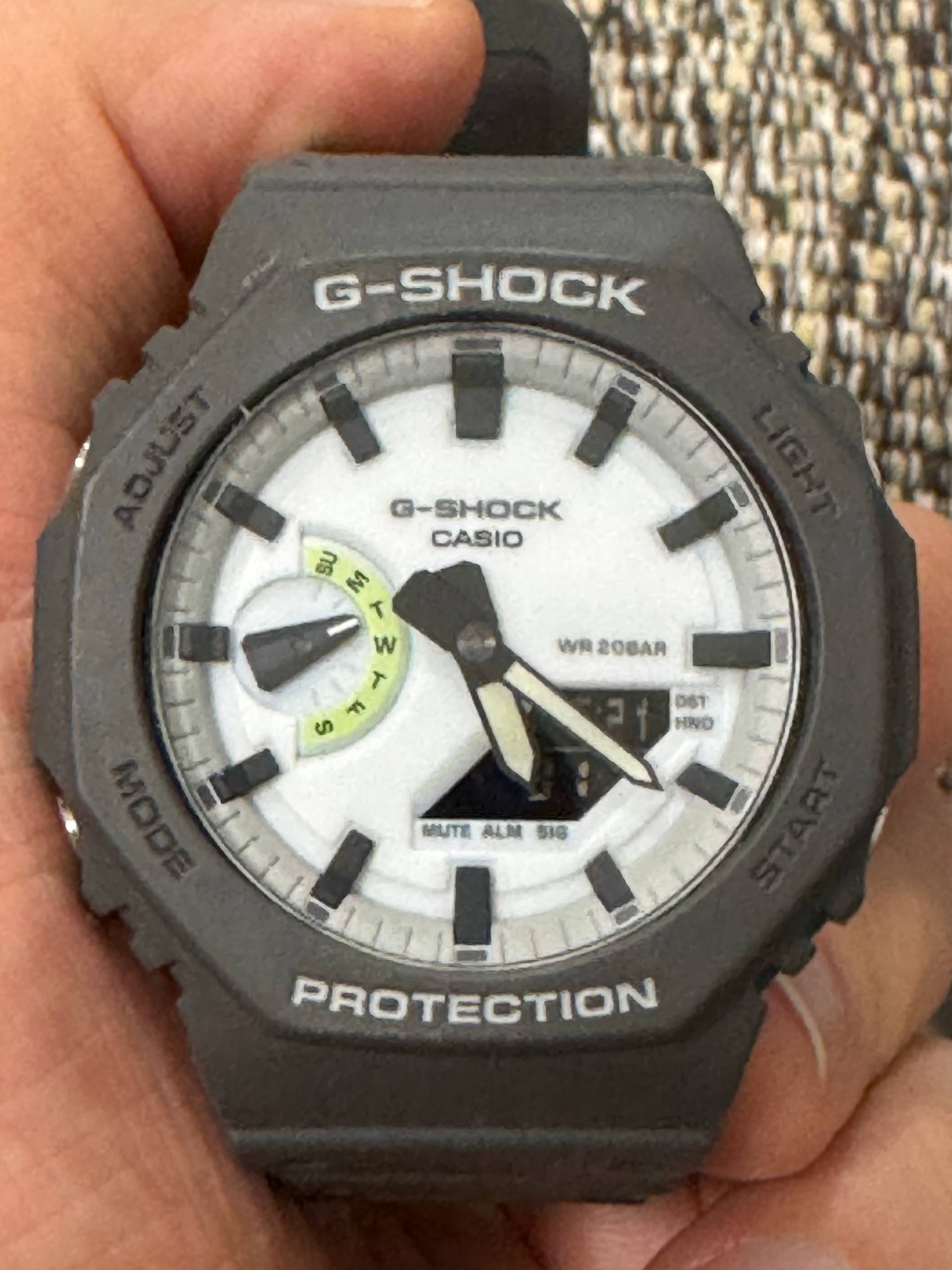 Digitalni sat G-SHOCK GA-2100HD-8A-SAT photo 3