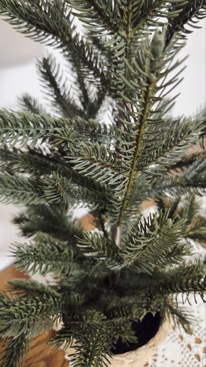 Artificial fir tree with pot photo 2