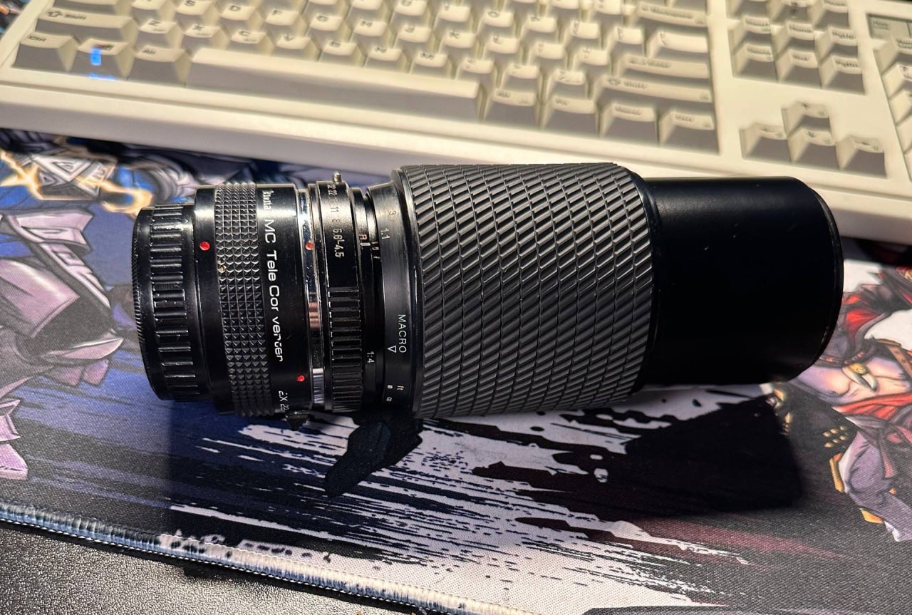 Tamron 80-200mm f/4.5 lens