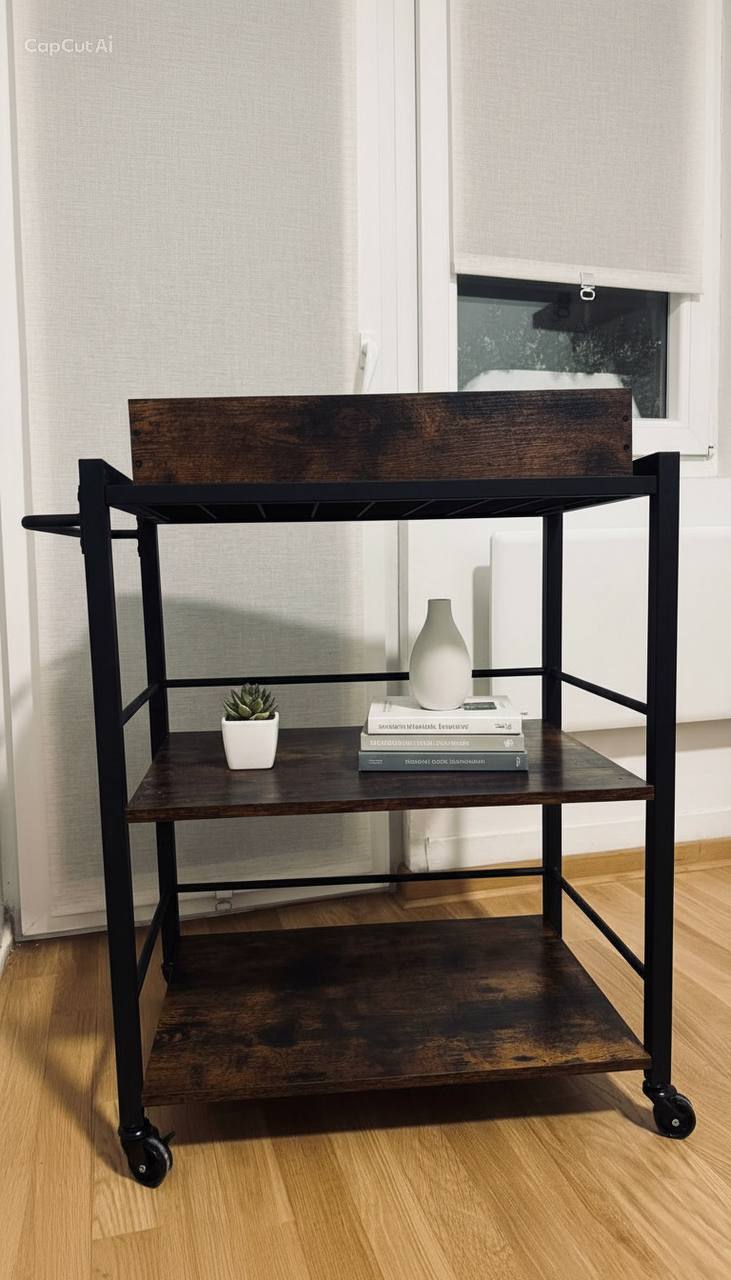Crna komoda / IKEA noćni ormarić photo 2