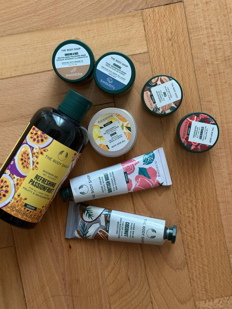 The Body Shop tins