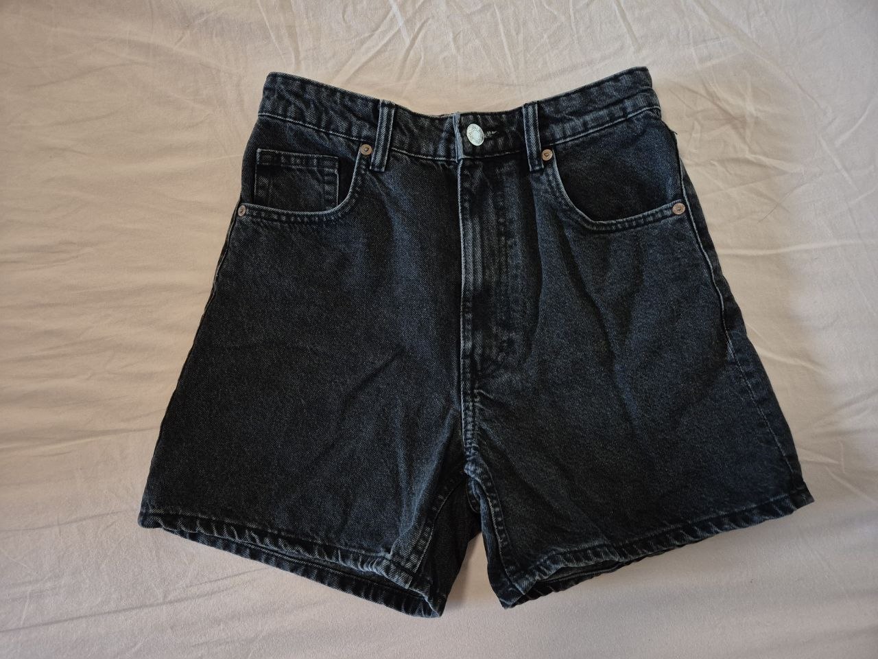 Denim shorts zara