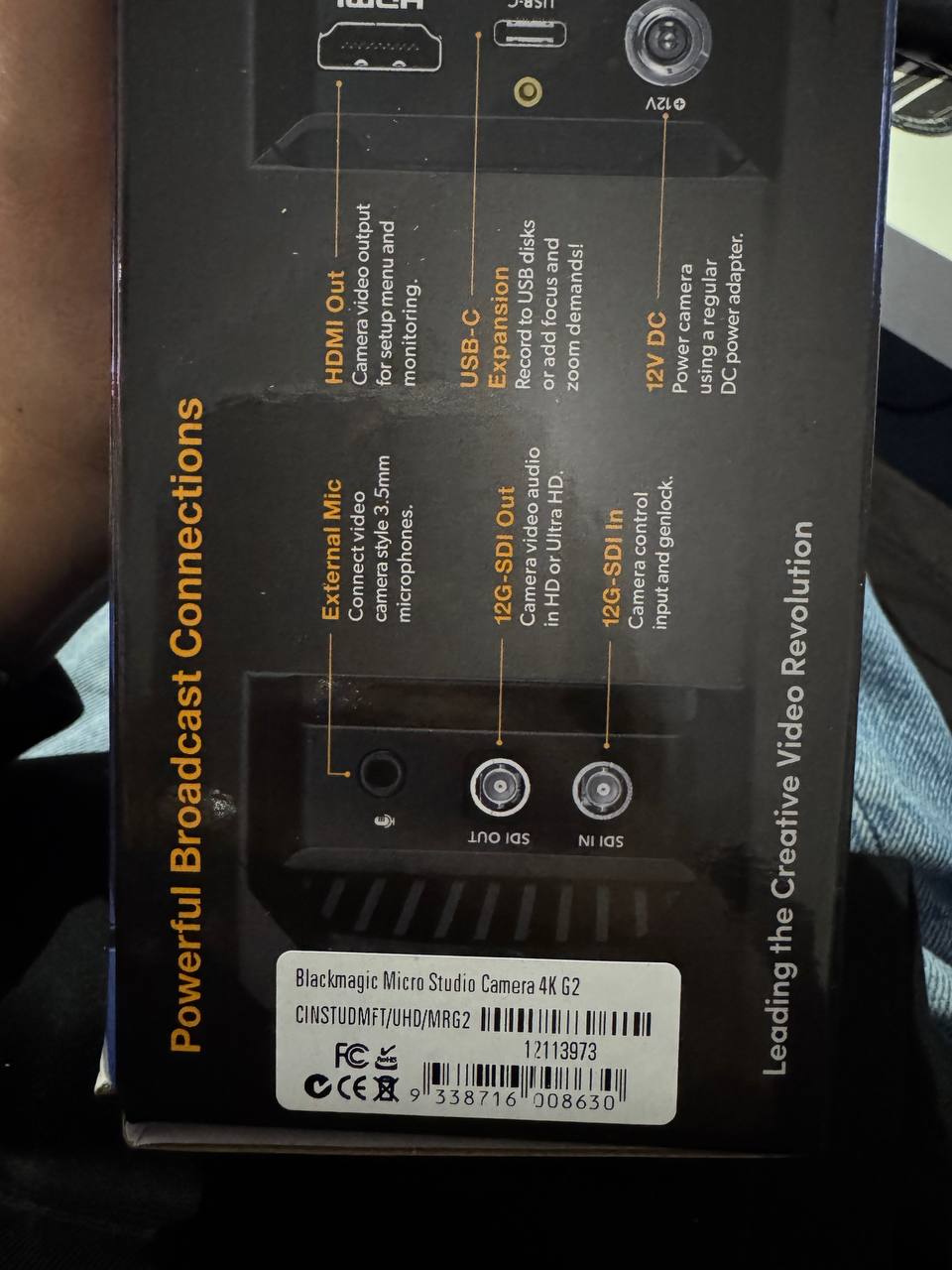Blackmagic Design Micro Studio Camera 4K G2 photo 6