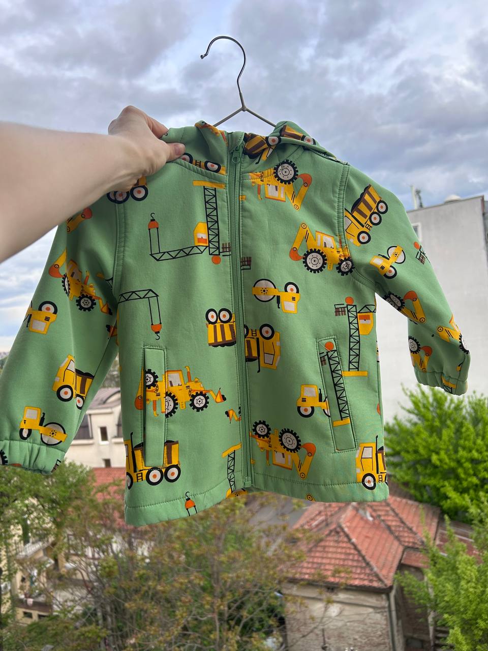 Fleece windbreaker