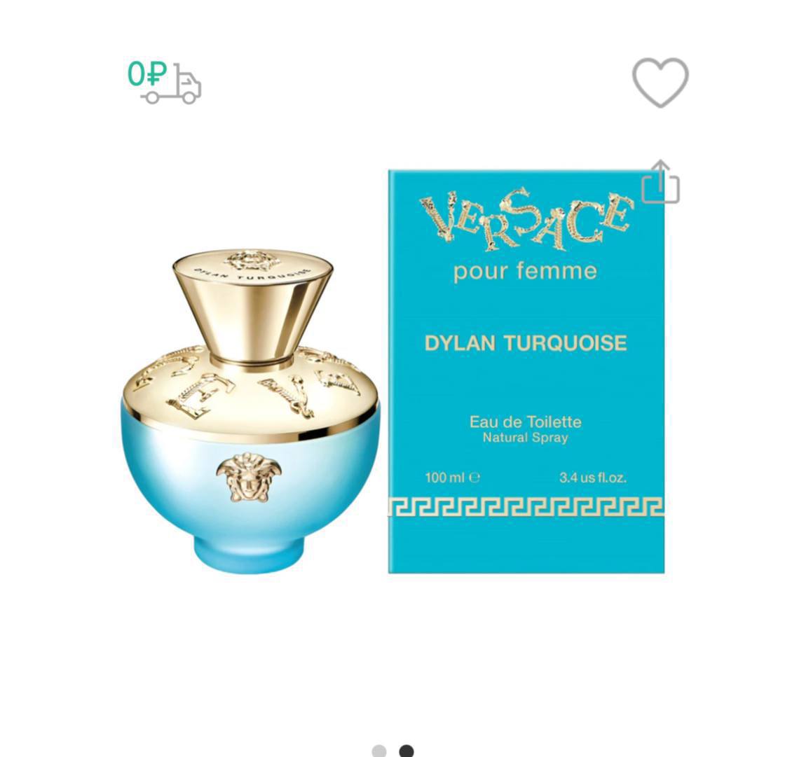 Духи VERSACE Dylan Turquoise photo 3