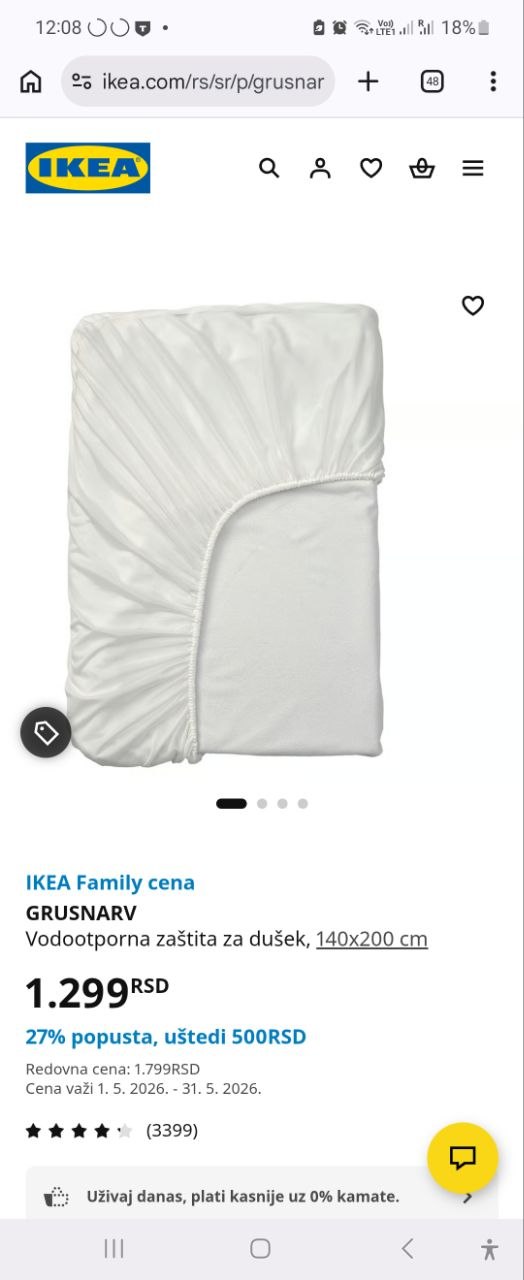 mattress cover
