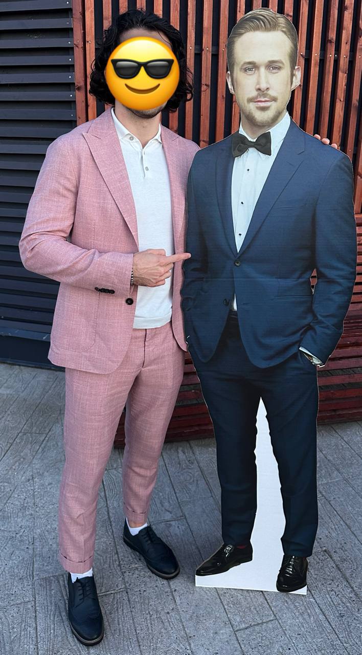 men's suit Dan John photo 2