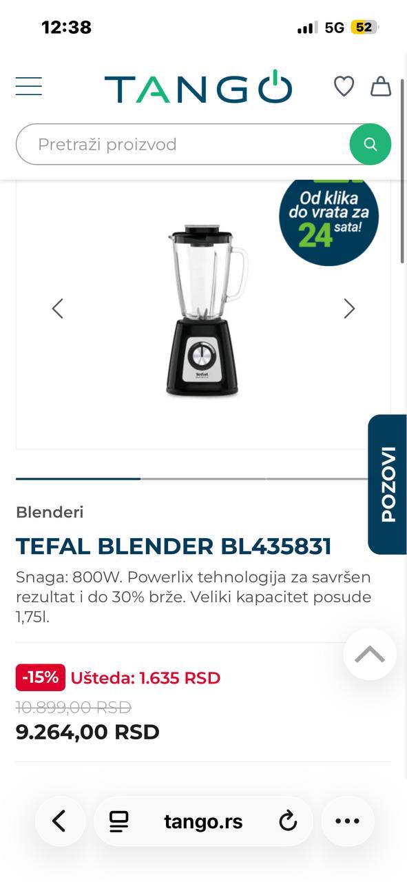 Tefal Blender BL435831