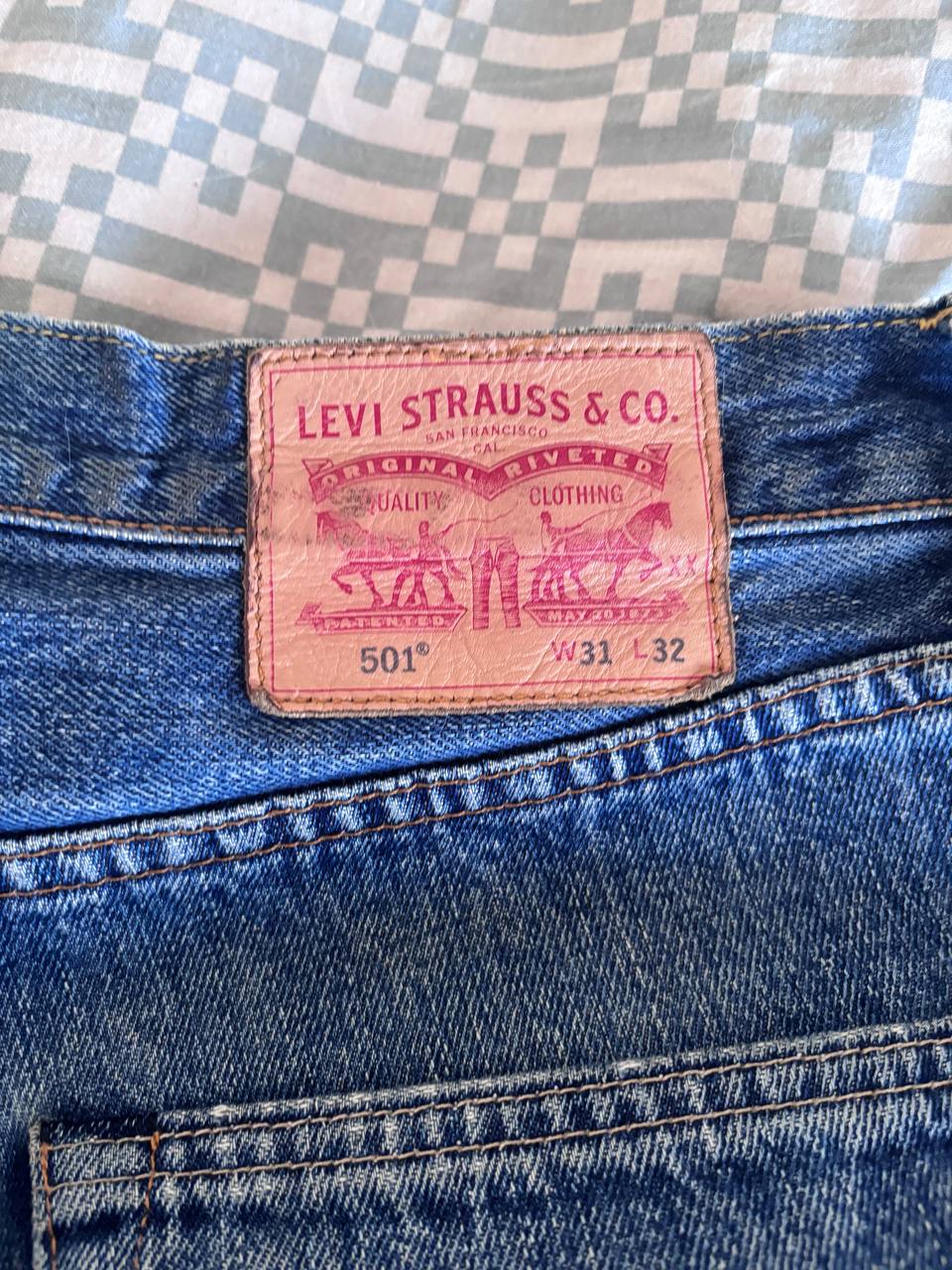 Мужские джинсы Levi’s 501 photo 3