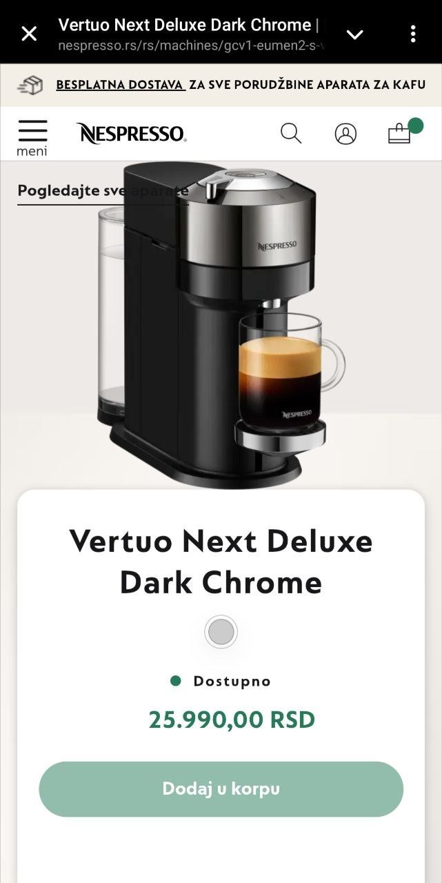 Капсула Nespresso Deluxe машина за кофе photo 4