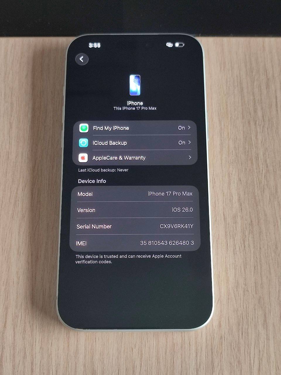 iPhone 17 Pro Max photo 7