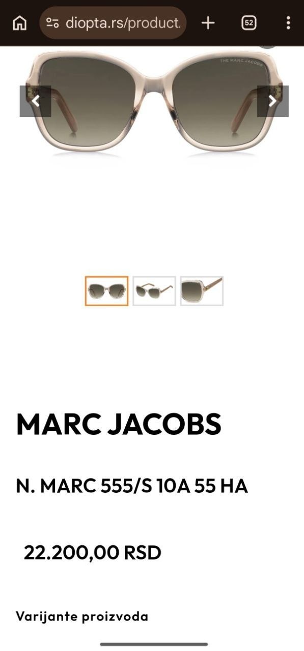 Marc Jacobs N.Marc 555/s