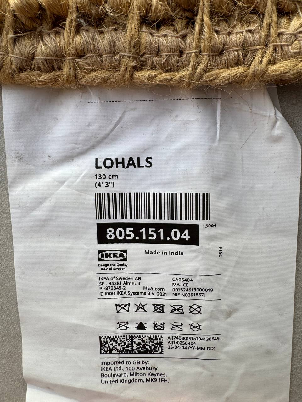 IKEA LOHALS rug photo 2