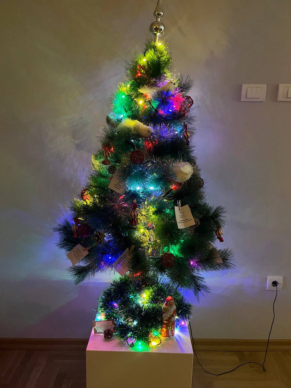 New Year's tree