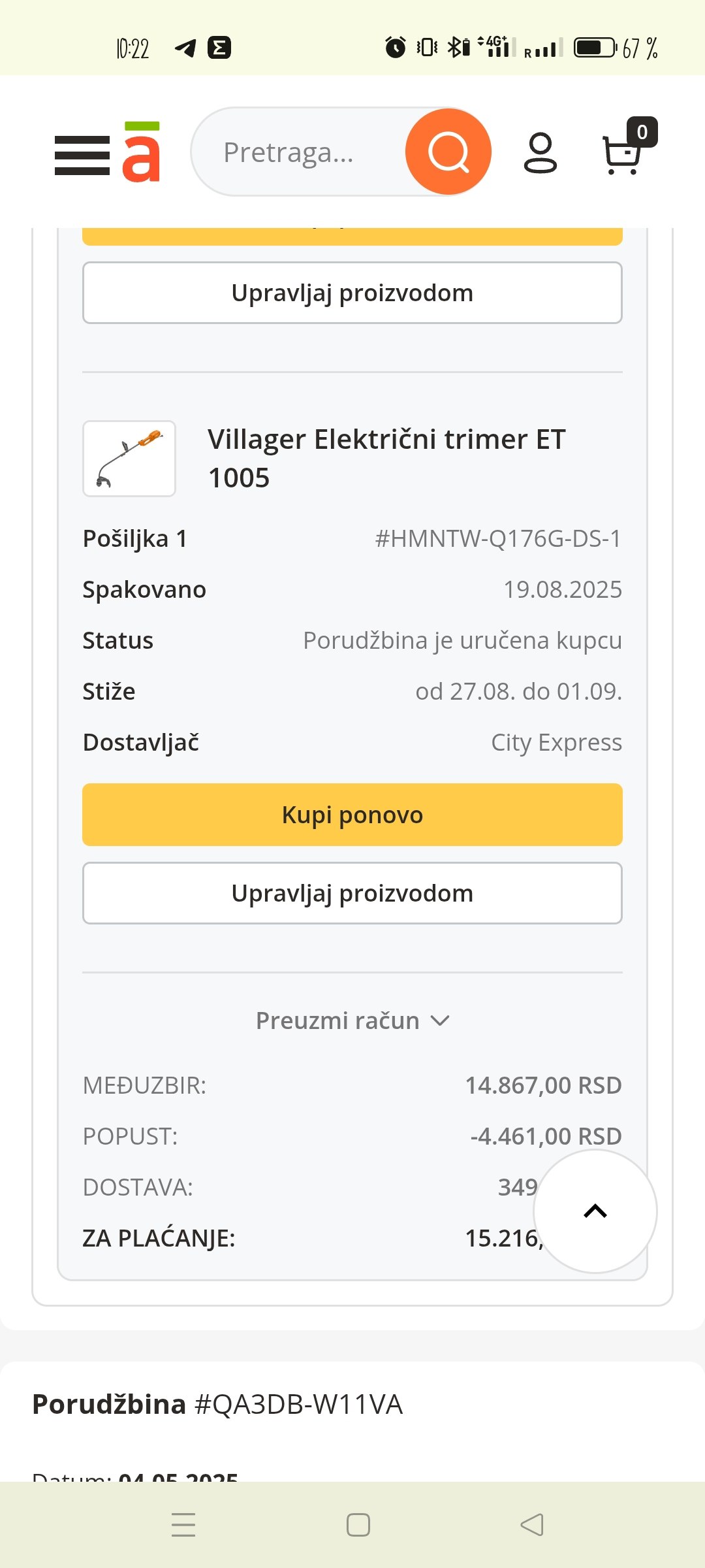 Električni britvicom