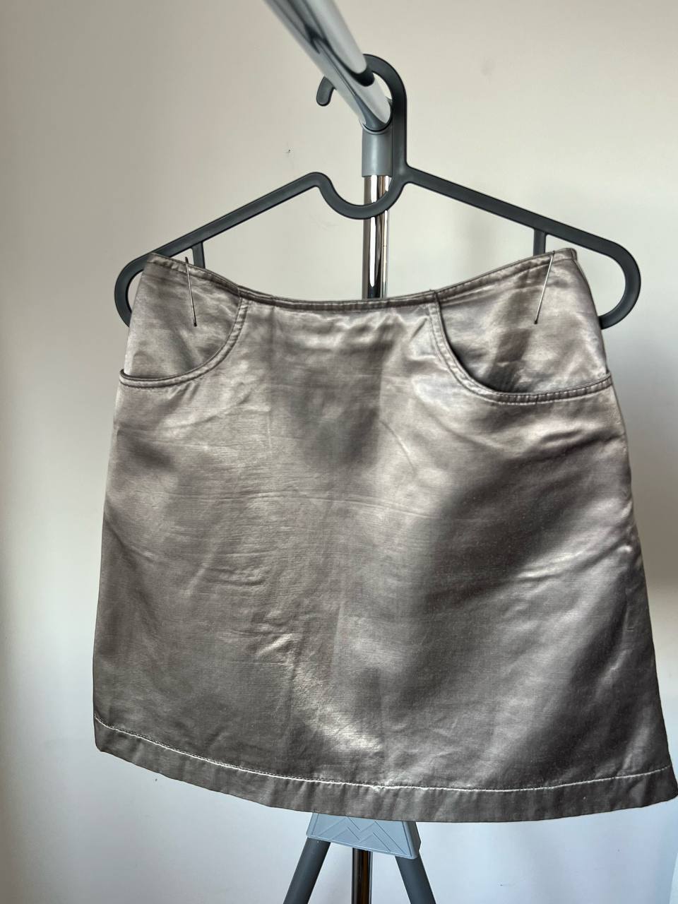 Red twill E Sprit skirt photo 5